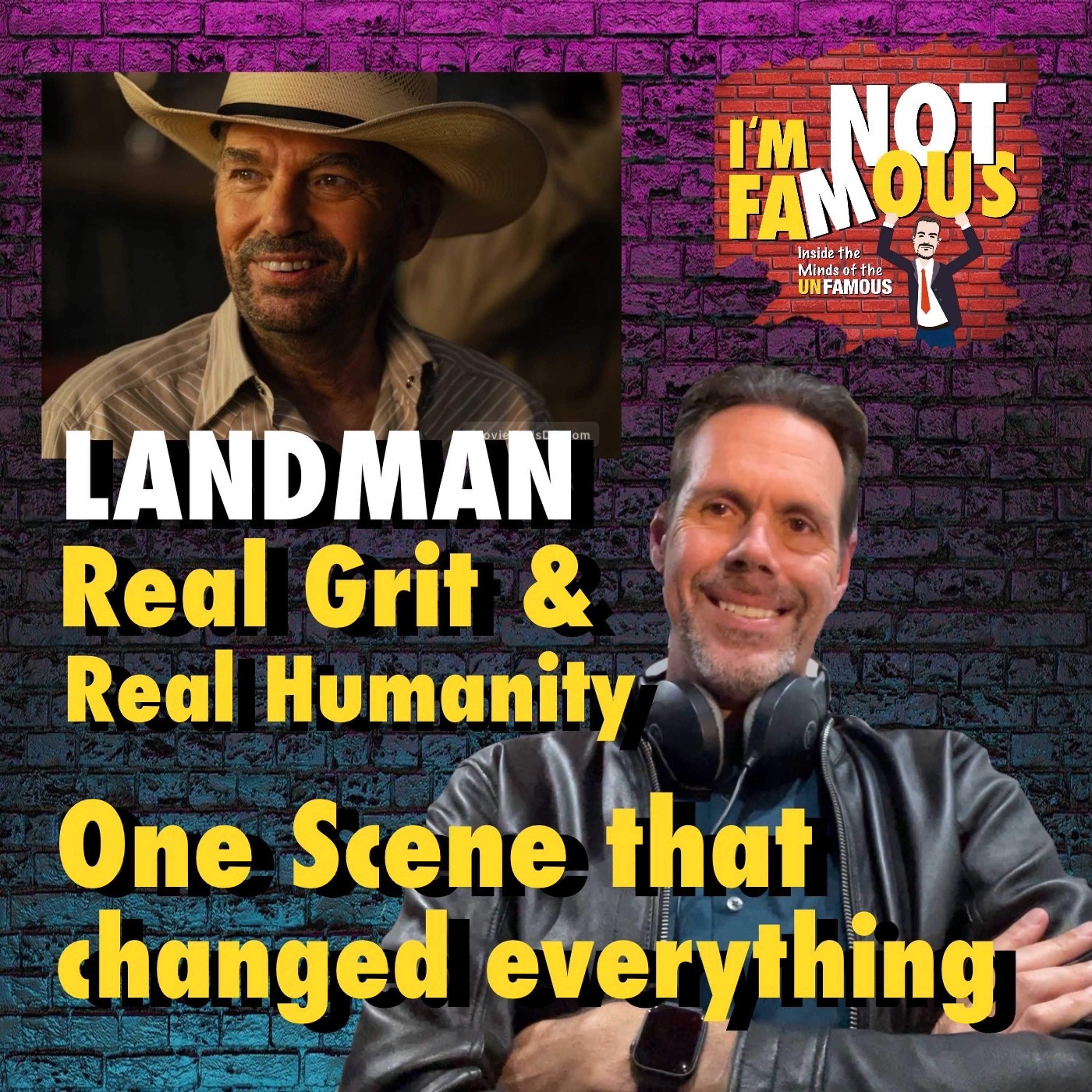 Landman understated with one monumental scene with father & son