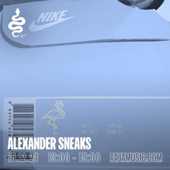 Alexander Sneaks - Aaja channel 1 - 15 12 24