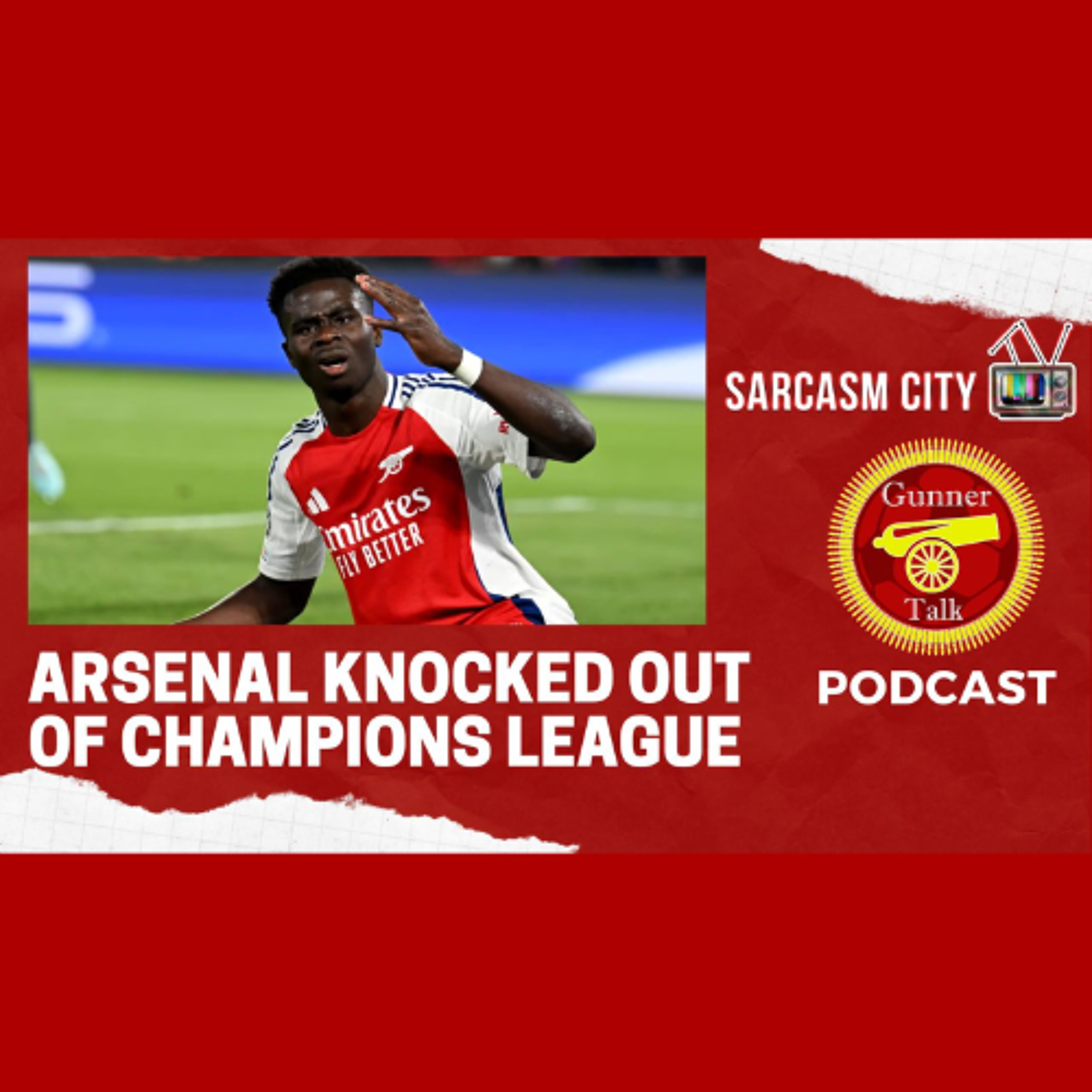 ARSENAL KNOCKED OUT OF CHAMPIONS LEAGUE SEMI FINAL BY PSG