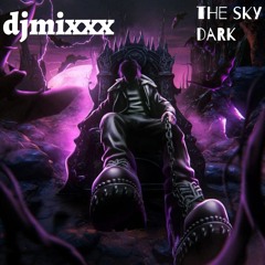 the sky is dark