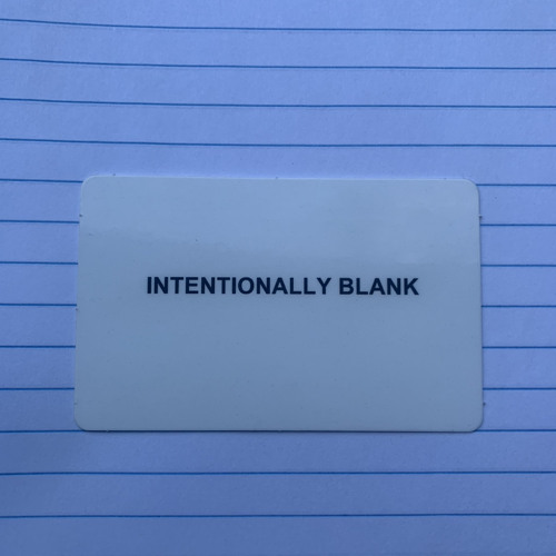 INTENTIONALLY BLANK