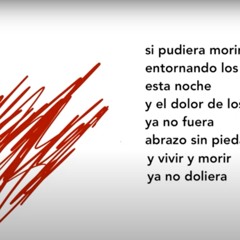 Si MURIERA ESTA NOCHE /Idea Vilariño