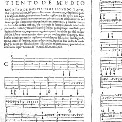 Correa de Arauxo (1584 - 1654): Tiento n° 53 de medio registro de dos tiples
