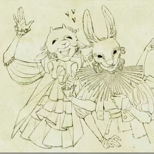 Kid and leveret (overlaying voices)