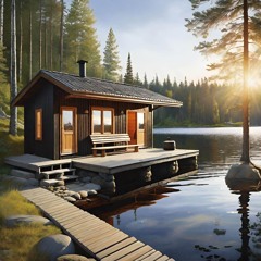 Kesä, Mökki ja Sauna