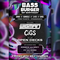 ADZKI - BASS BURGER 1ST BIRTHDAY [Promo Teaser]