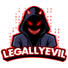 Legally Evil - Purple and Blue
