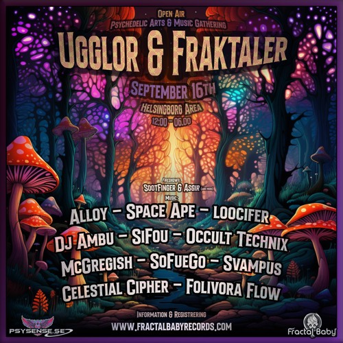 Groovy Gregor-Live At Ugglor & Fraktaler Full-On/Twilight Psytrance