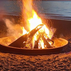 Dance around a Beach Fire