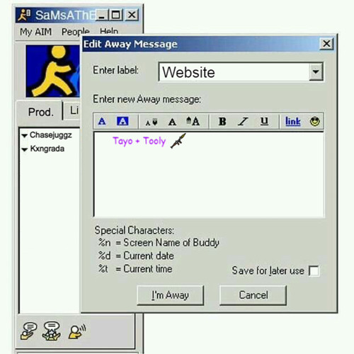 website w/ Tayo (prod.Chasejuggz + Kxngrada)
