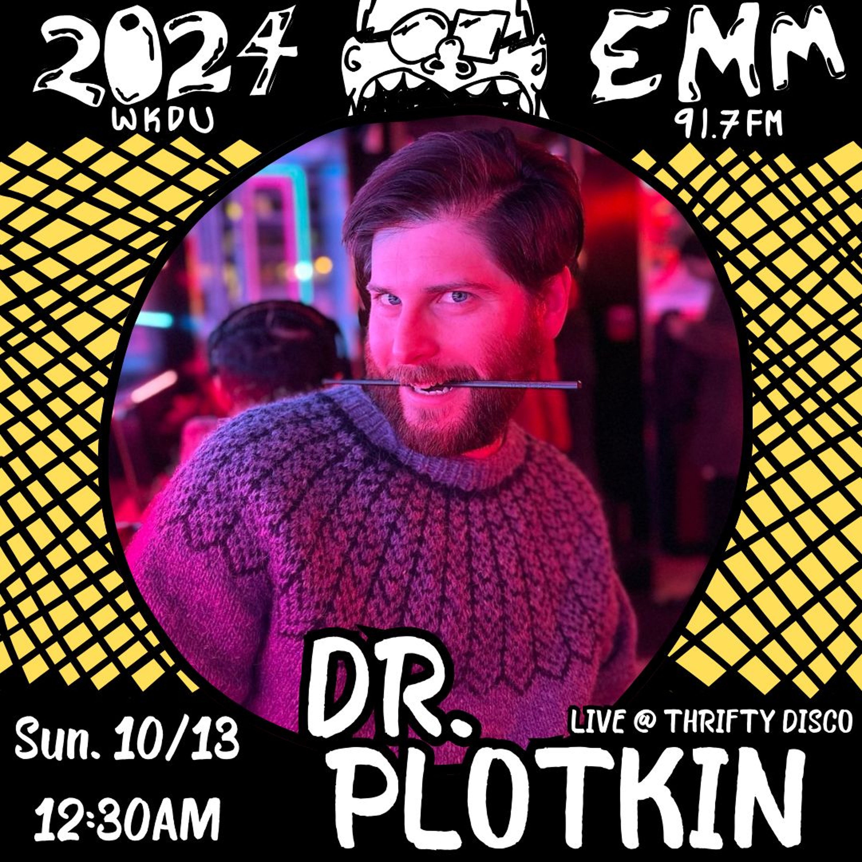 2024EMM Dr. Plotkin Live @ The Thrifty Disco episode artwork