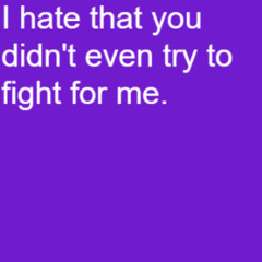 i dont even recognise you anymore