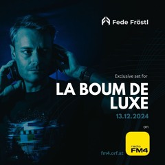 Fede Fröstl - Live for La Boum de Luxe, FM4