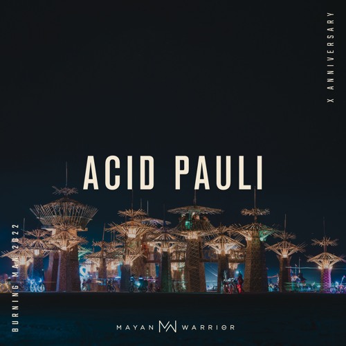 Acid Pauli - Mayan Warrior - Burning Man 2022