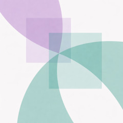 tangent (lilac and teal)