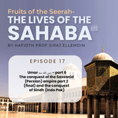 Seerah Program By Hafiz Prof Siraj Ellemdin - Fruits of the Seerah - Episode 17