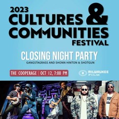 Don Black talks to Shonn Hinton about the Cultures and Communities Festival Closing Party (10/12/23)
