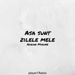 ADRIAN MINUNE - Asa sunt zilele mele (player1 Remix)