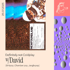 Definitely not Coldplay w/ David