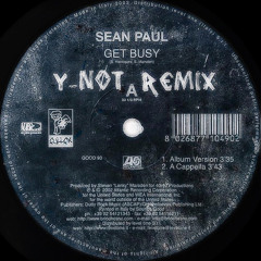 Sean Paul - Get Busy (Y-NØT REMIX)FREE DL