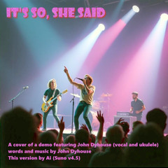 Its So She Said