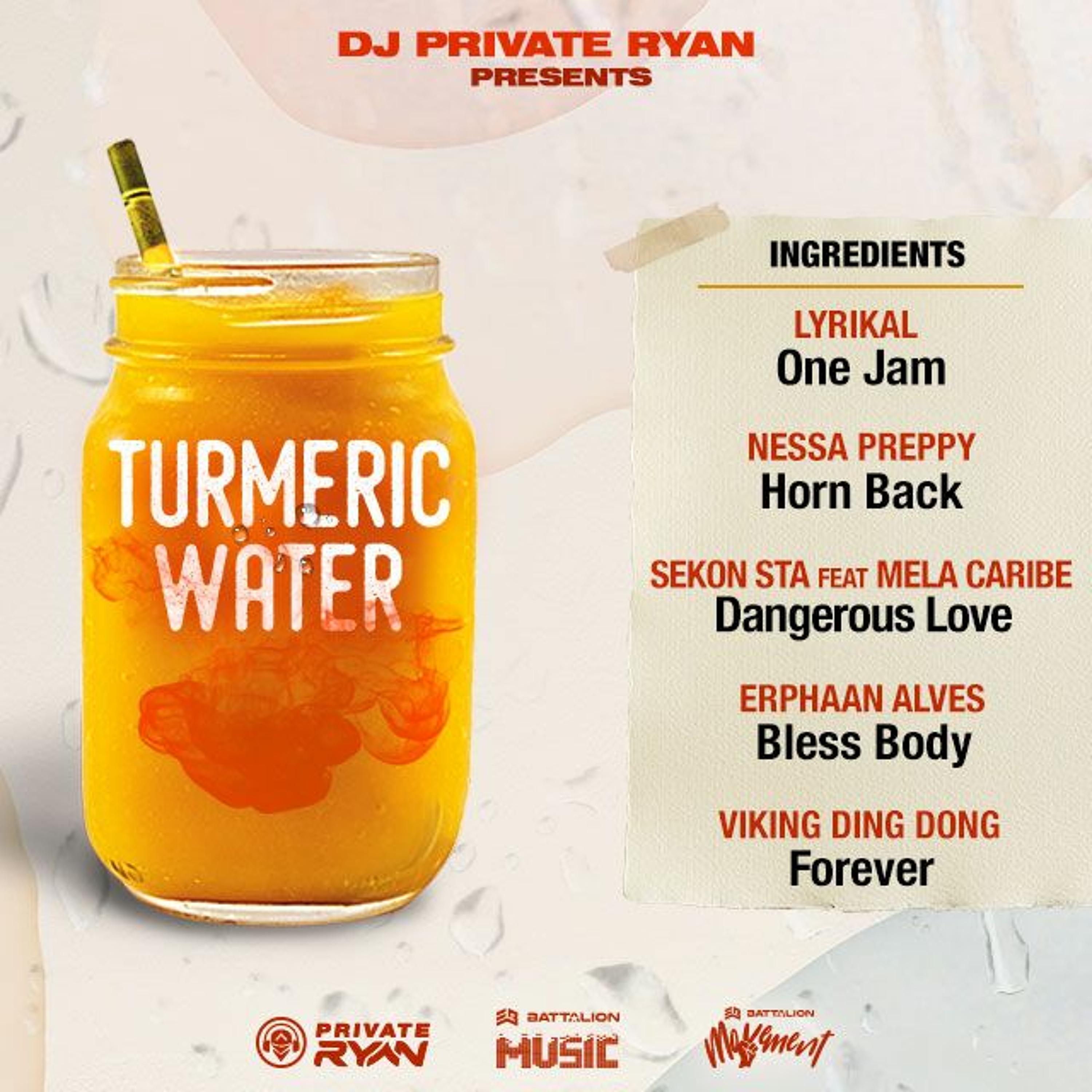 Tumeric Water Riddim (Erphaan Alves, Nessa Preppy, Viking Ding Dong, Lyrikal & MORE!)(Soca 2022) episode artwork