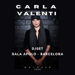 Carla Valenti – Opening Set for Chancha Vía Circuito / Sala Apolo -  Barcelona.