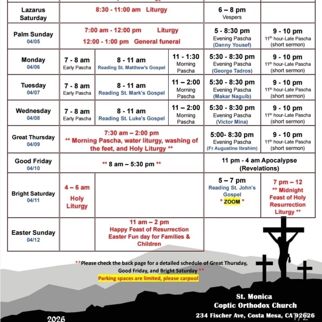 Stream StMonicaCopts | Listen to Holy Week 2026 playlist online for ...