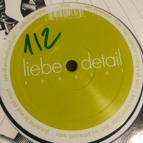Sven Weisemann - Slices (Ripperton's Riding High Remix) 2008