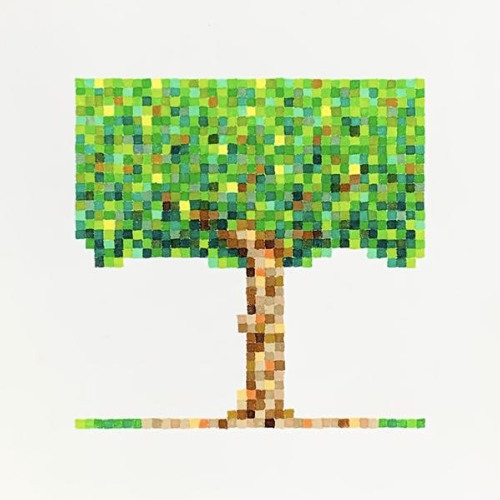 under the tree