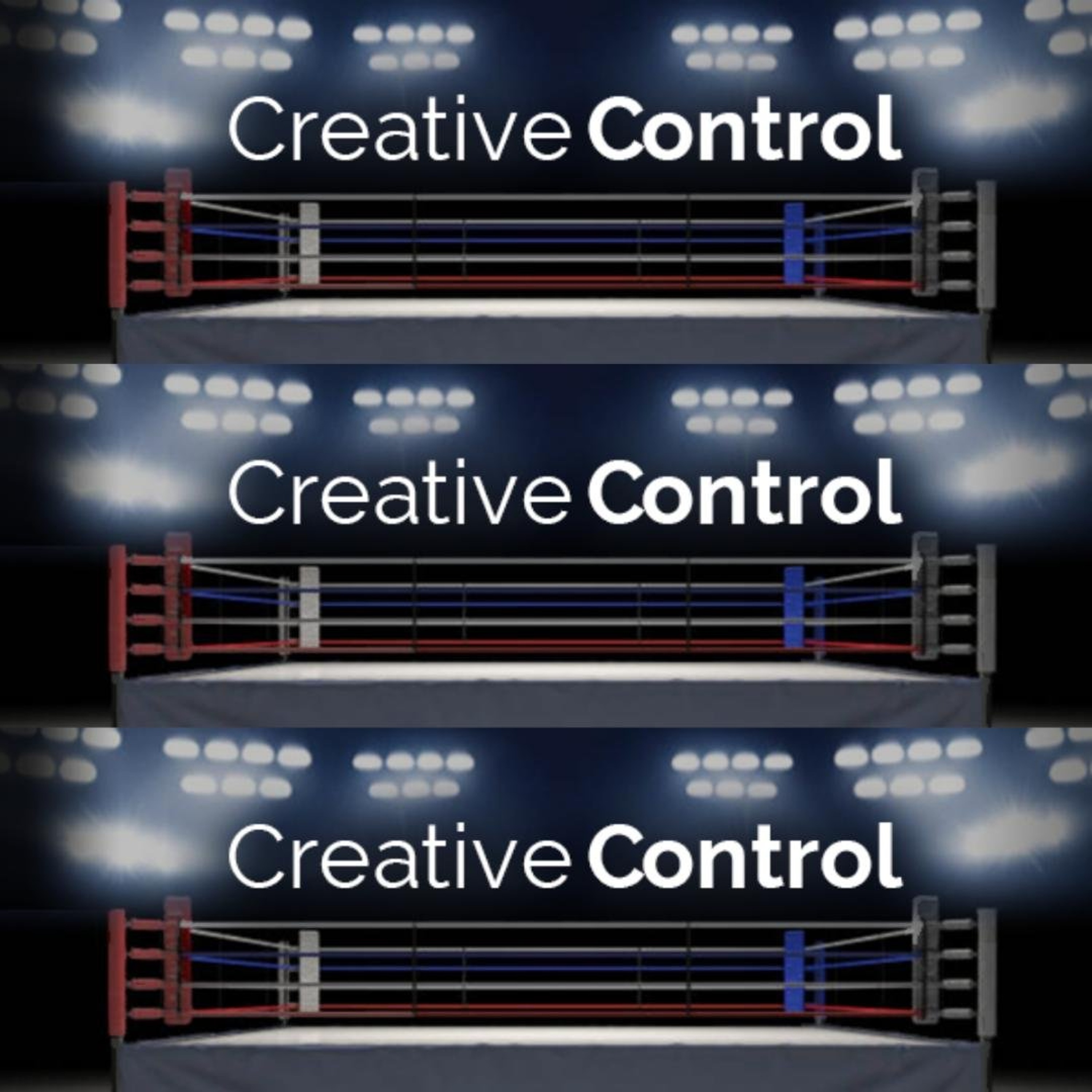Saturday, August 8:  Creative Control Wrestling Show episode artwork