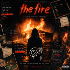 the fire