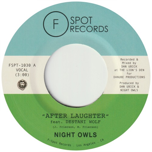Night Owls - After Laughter b/w Didn't I