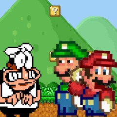 Mario VS Pizza Tower (Digitalizing but It's a Peppino, Dorkly Mario, and Dorkly Luigi Cover)
