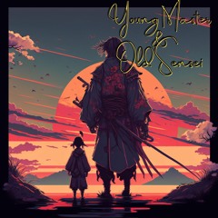 Young Master & Old Sensei Samurai Japanese Beat