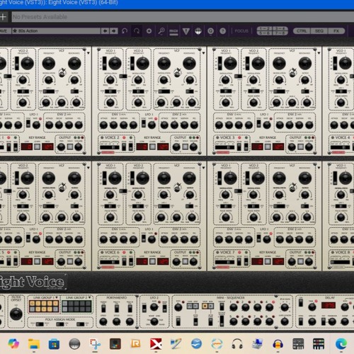 Oberheim Eight Voice Drowning Drone, The Power Of Oberheim By Tony Pearson 5-8-25