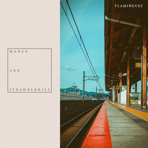 mango and strawberries