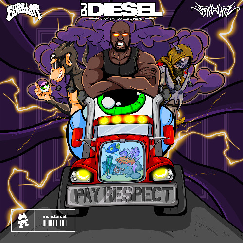 GorillaT, DJ DIESEL & Fraxure feat. Shaquille O'Neal - Pay Respect