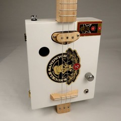 Knuckle Sandwich 3 String Cigar Box Guitar CBG #2535
