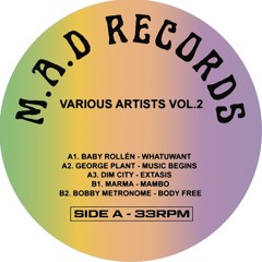 PREMIERE: Mambo - Marma  [M.A.D RECORDS]