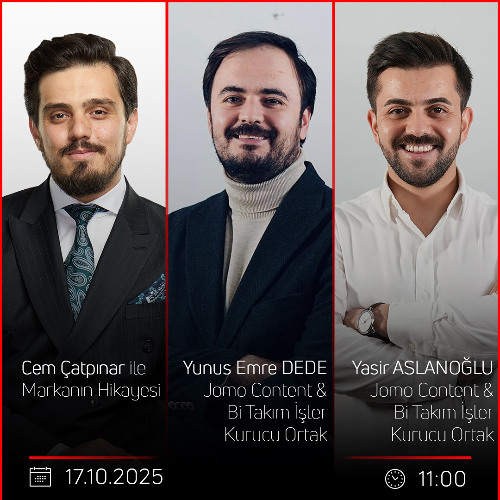 Yunus Emre DEDE & Yasir ASLANOĞLU – Cem Çatpınar ile Markanın Hikayesi