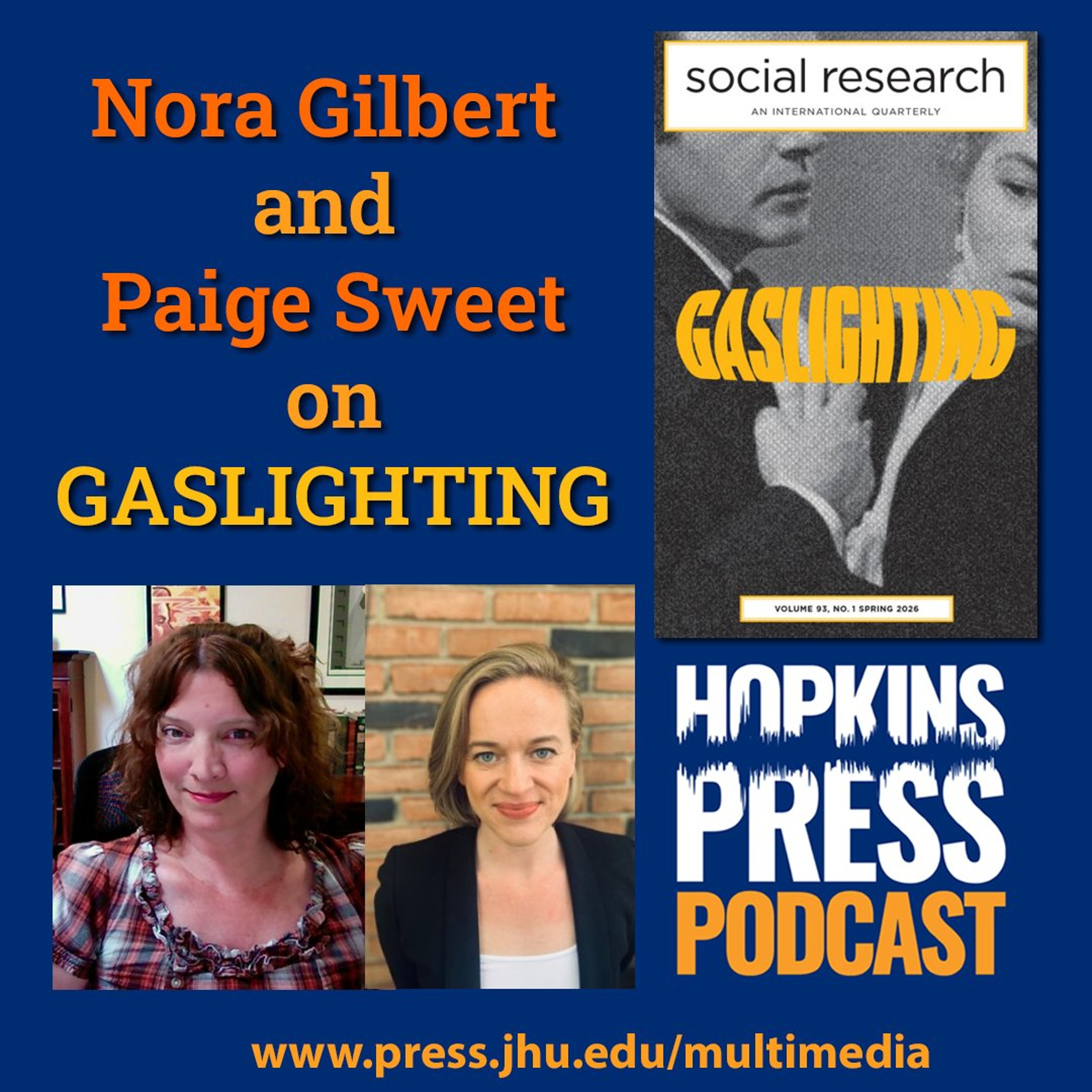 5.7 Nora Gilbert and Paige Sweet on Gaslighting episode artwork
