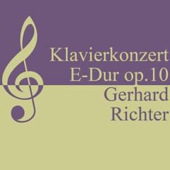 Piano Concerto E-major (E-Dur) op. 10 mvt. 2+3 (unfinished - new recording 3rd mvt.)