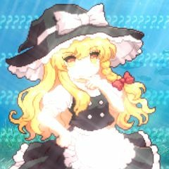 marisa touhou eats an apple and dies