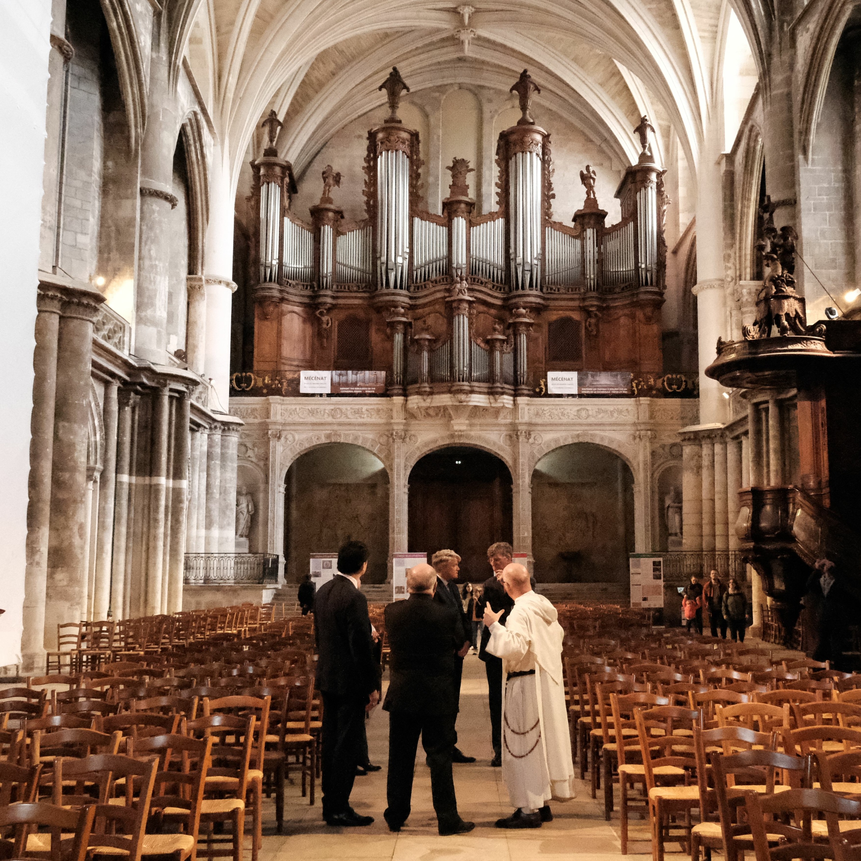 Extrait d'un morceau d'orgue joué par Jean-Baptiste Dupont