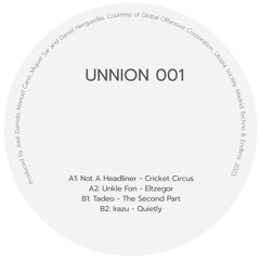 PREMIERE: Tadeo - The Second Part [UNNION001]