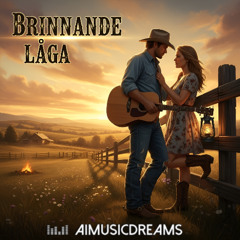 Brinnande låga