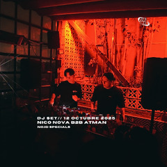 Atman B2B Nico Nova | No.ID Specials