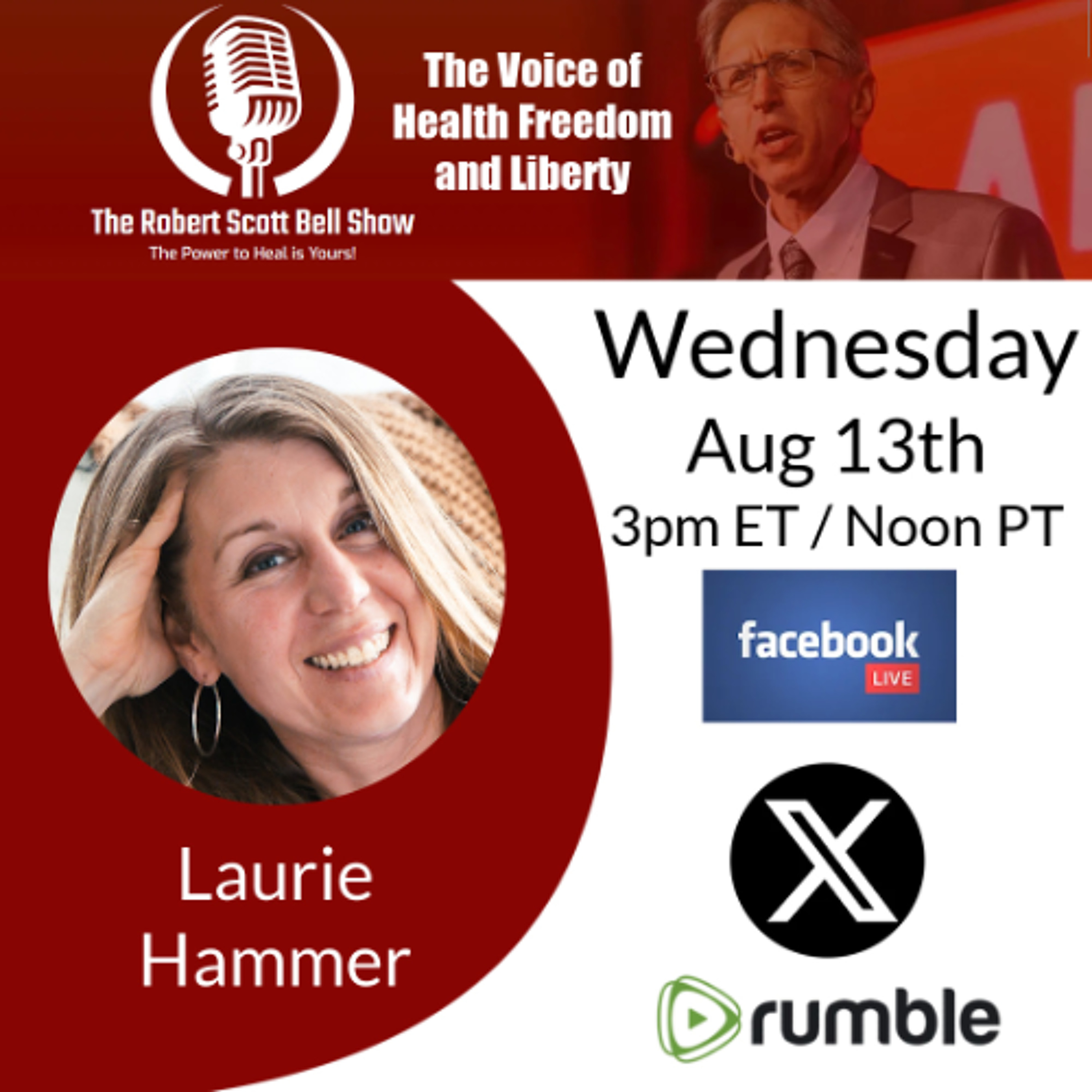 FDA's Dr. Prasad Returns, Gut Health Illness Connection, The Boomer Mirage, Laurie Hammer, Calm Mom Method - The RSB Show 8-13-25