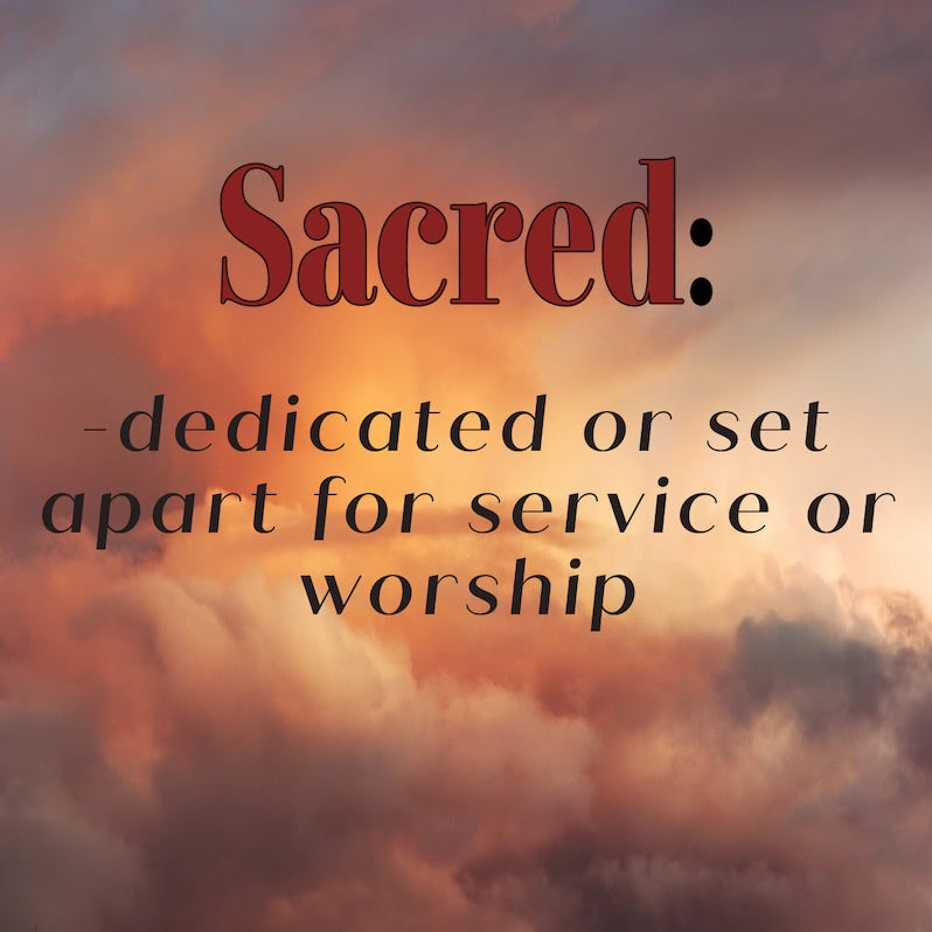 "Sacred" - Paula Waterman episode artwork